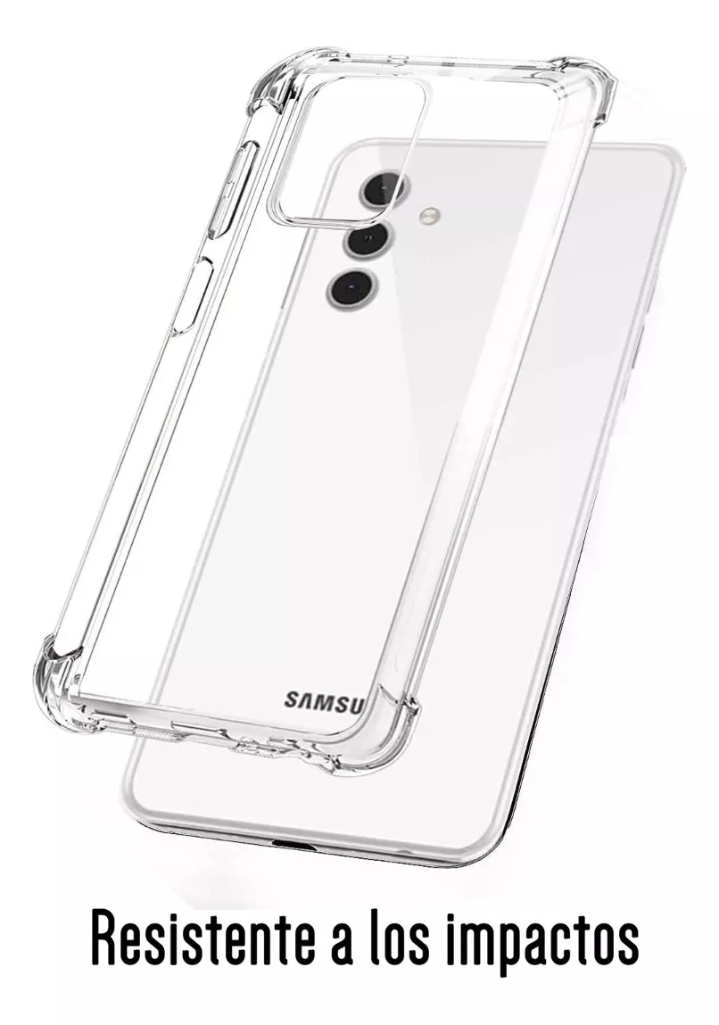 Foto 3 pulgar | Funda Para Galxy A03s Acrigel Calidad Premium Esquinas Reforzadas Transparente