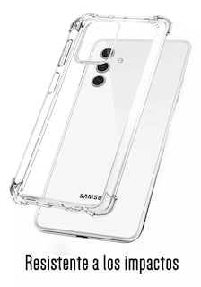 Foto 2 | Funda Para Galxy A03s Acrigel Calidad Premium Esquinas Reforzadas Transparente