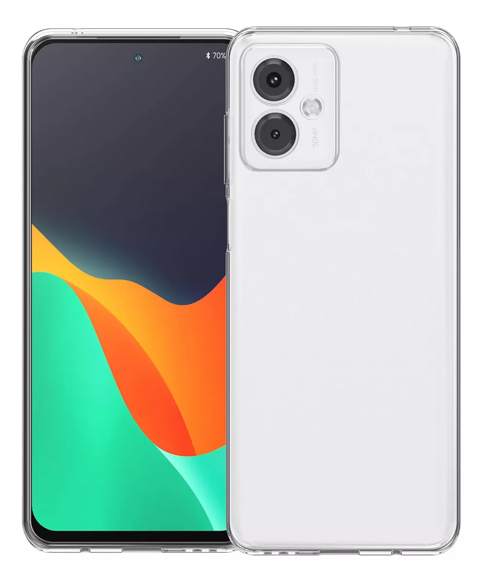 Funda Para Moto G14 4g Hybrid Clear Case Premium Reforzada