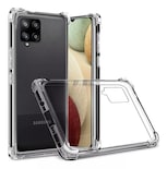 Funda Para Samsung Galaxy A12 Acrigel Premium Esquinas Reforzadas Transparente