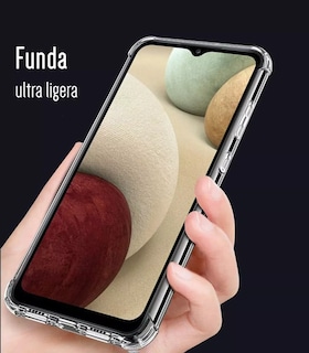 Foto 2 | Funda Para Samsung Galaxy A12 Acrigel Premium Esquinas Reforzadas Transparente