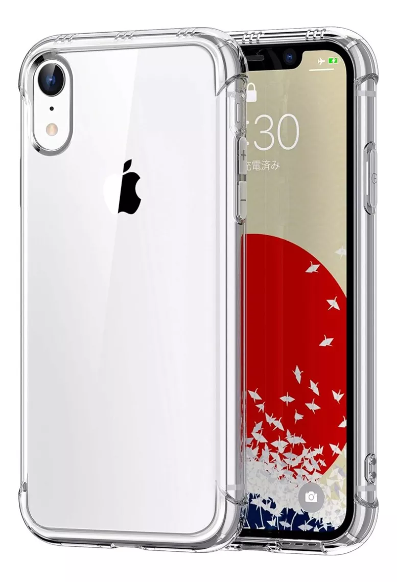 Funda Para Iphone Xr Acrigel Premium Semirigida Contra Caida Transparente