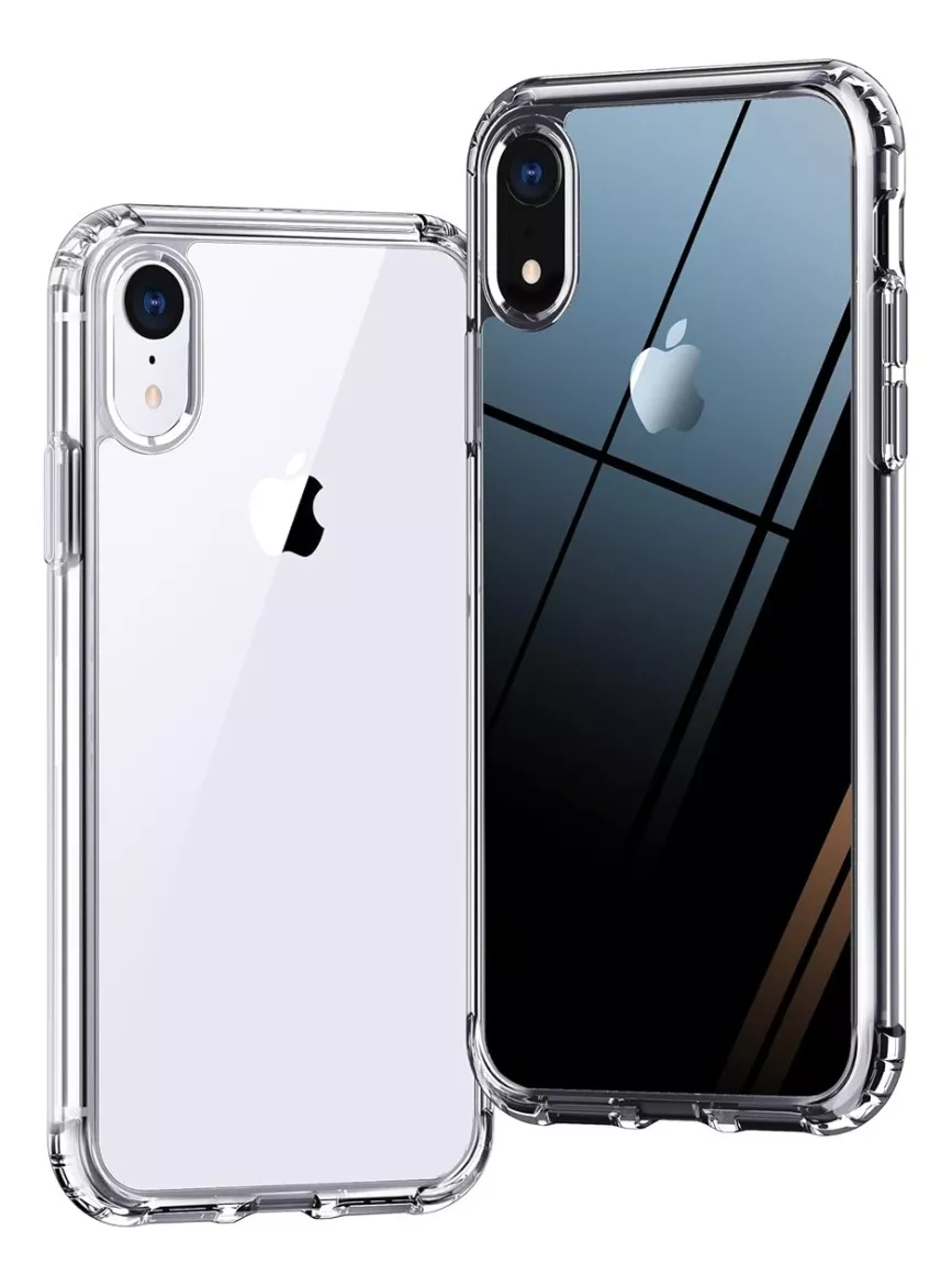 Foto 3 pulgar | Funda Para Iphone Xr Acrigel Premium Semirigida Contra Caida Transparente