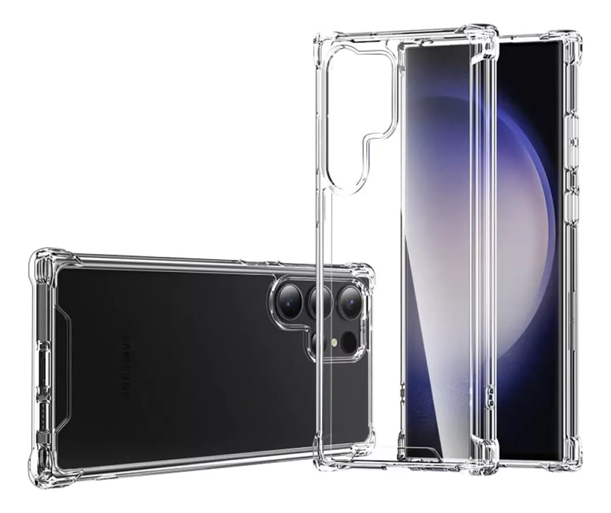 Foto 3 pulgar | Funda Para Samsung Acrigel Calidad Premium Esquina Reforzada Transparente Samsung Galaxy S23 Ultra