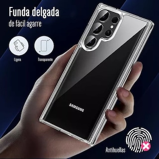 Foto 3 | Funda Para Samsung Acrigel Calidad Premium Esquina Reforzada Transparente Samsung Galaxy S23 Ultra