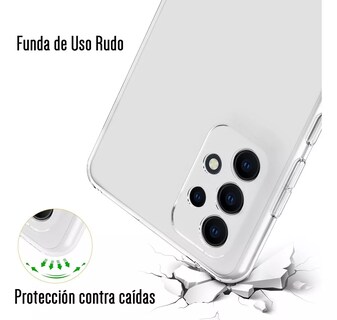 Foto 3 | Funda Para Galaxy A33 5g Hybrid Clear Uso Rudo Tpu Premium