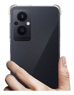 Foto 3 | Funda Para Oppo Reno 8 Lite Acrigel Esquinas Reforzadas Transparente