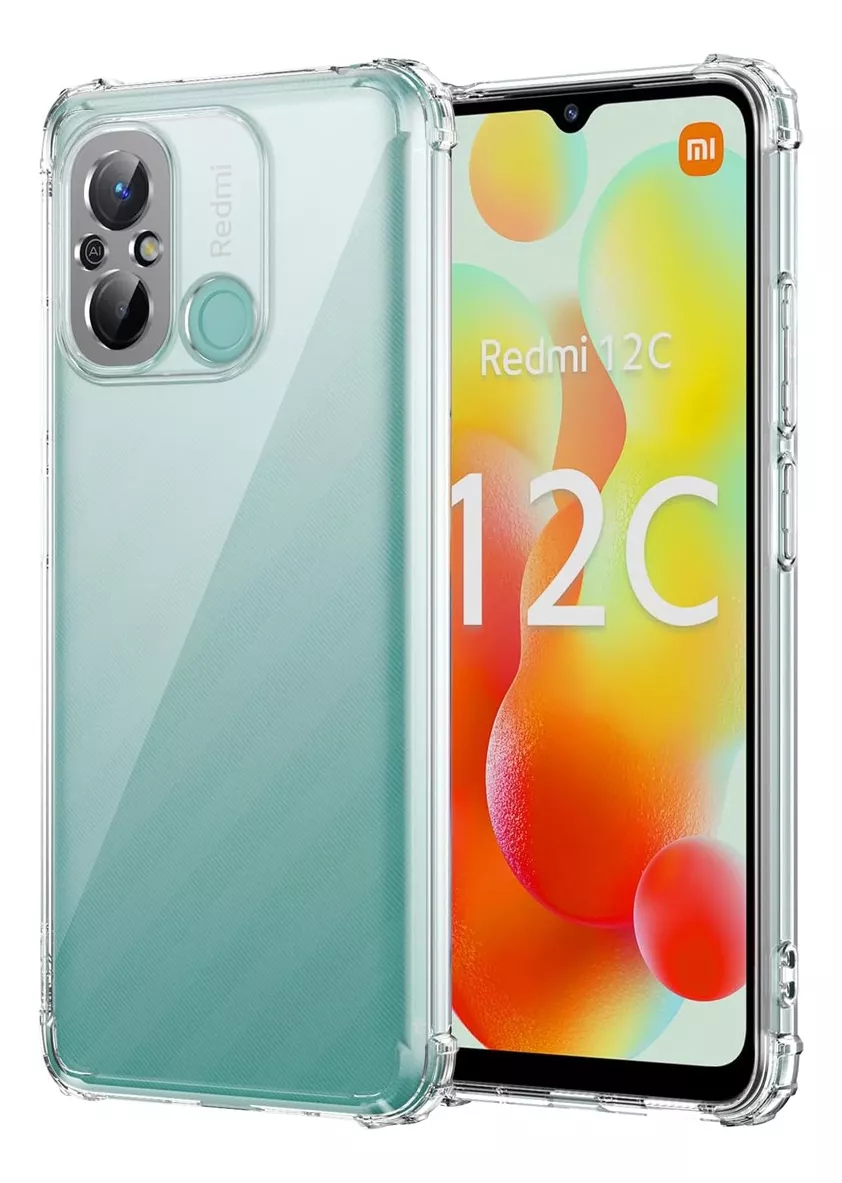 Funda Para Xiaomi Redmi 12 C/11a 4g/ Poco C55 Acrigel Premium Transparente