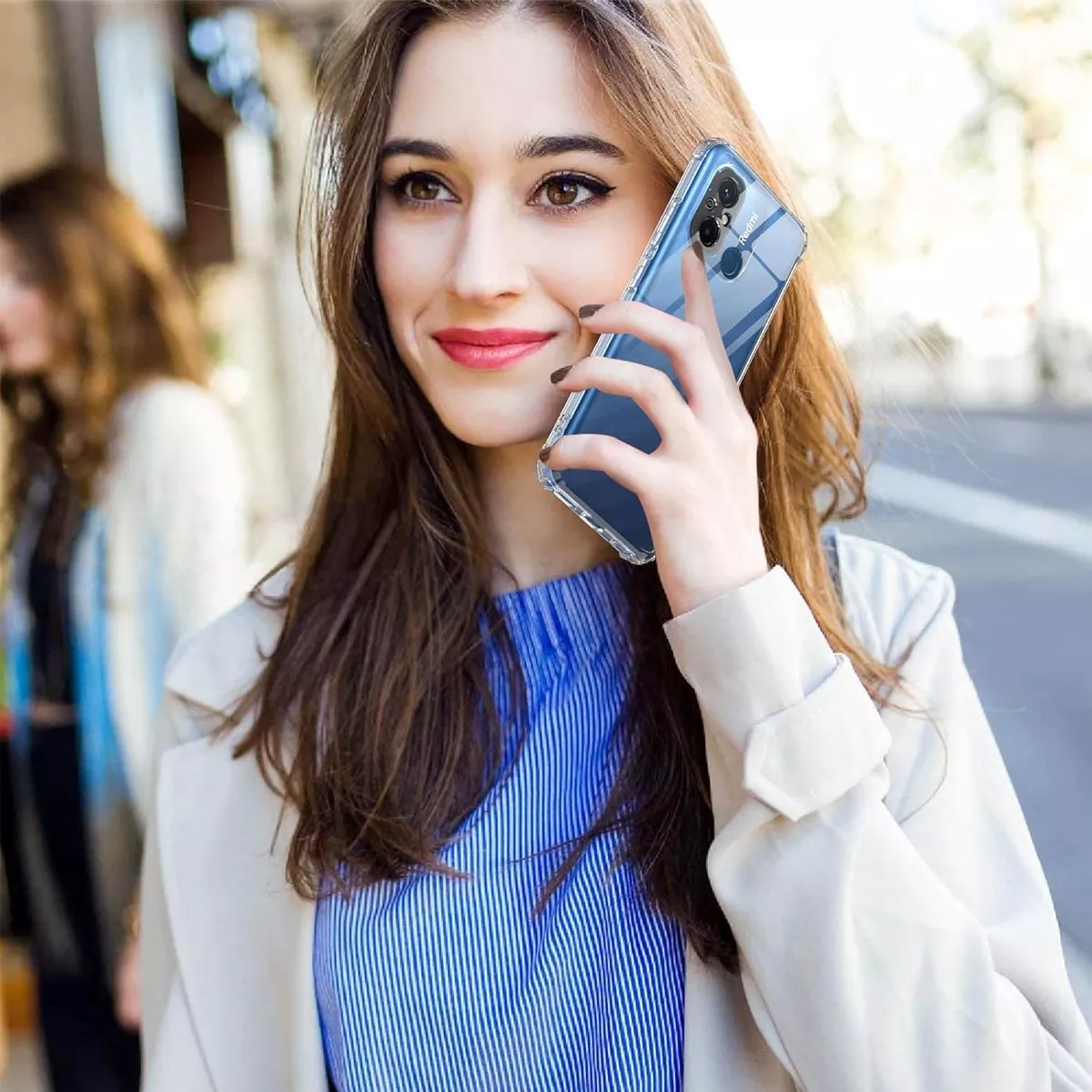 Foto 2 | Funda Para Xiaomi Redmi 12 C/11a 4g/ Poco C55 Acrigel Premium Transparente