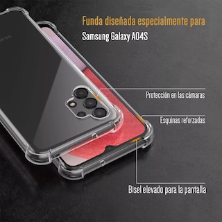 Foto 3 | Funda Para Samsung 04s Acrigel Esquinas Reforzadas Premium Color Transparente
