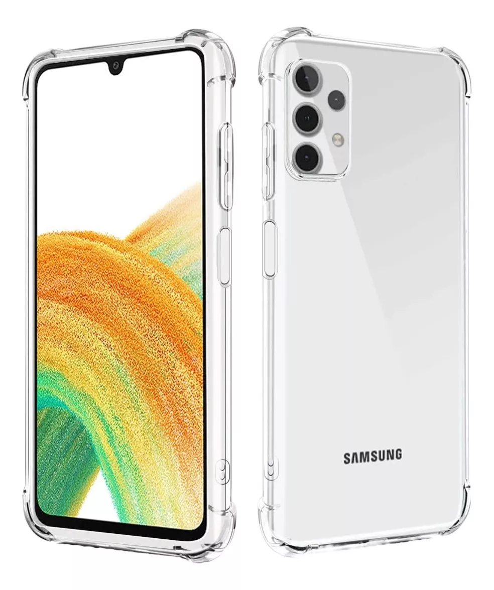 Foto 2 | Funda Para Samsung Acrigel Calidad Premium Esquina Reforzada Transparente Samsung A33 5g