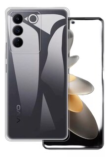 Foto 1 | Funda Para Vivo V27e Hybrid Clear Kiosla Case Reforzado