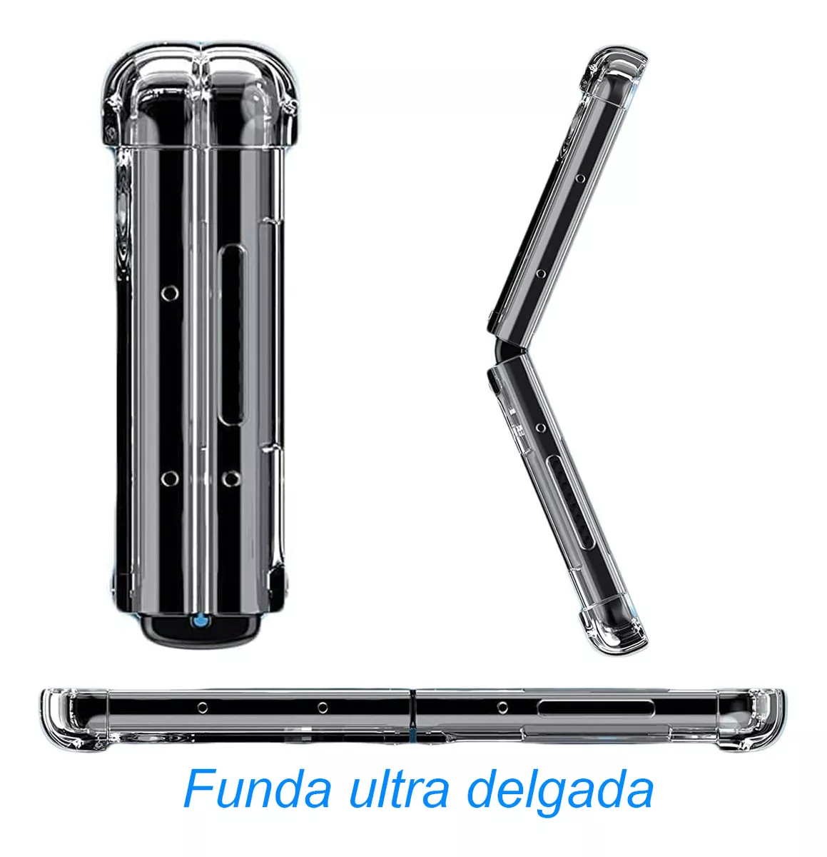 Foto 3 pulgar | Funda Para Galaxy Z Fold 5 Hard Shell Tpu Uso Rudo Reforzada