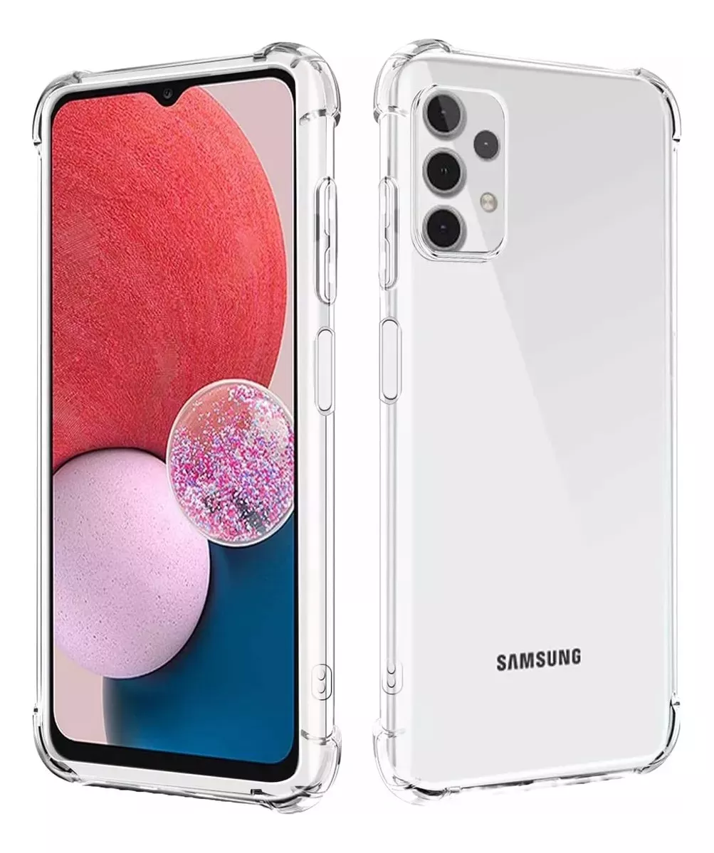 Funda Para Samsung Galaxy A32 Acrigel Calidad Premium Esquinas Reforzadas Transparente
