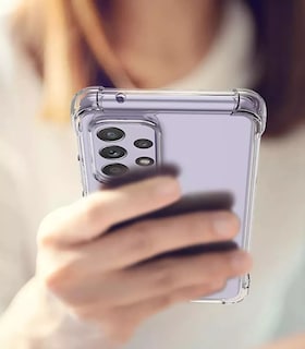 Foto 2 | Funda Para Samsung Galaxy A32 Acrigel Calidad Premium Esquinas Reforzadas Transparente