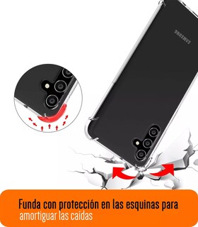 Foto 2 | Funda Para Galaxy A54 Acrigel Premium Esquinas Reforzadas Transparente