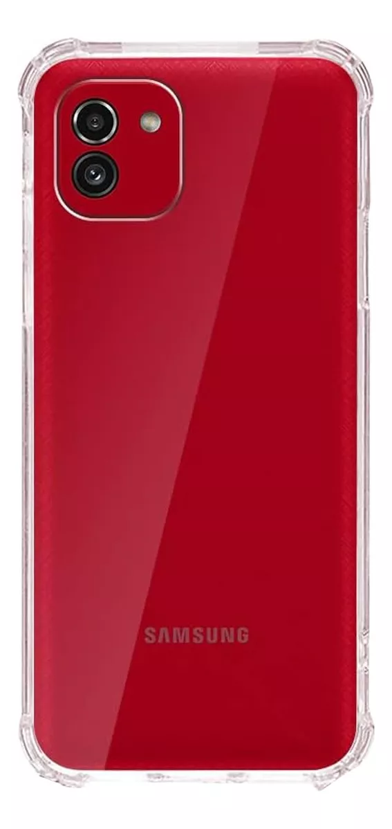 Foto 2 pulgar | Funda Para Samsung A03 Acrigel Esquinas Reforzadas Aribag Color Transparente