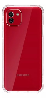 Foto 1 | Funda Para Samsung A03 Acrigel Esquinas Reforzadas Aribag Color Transparente