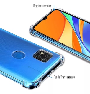 Foto 3 | Funda Para Xiaomi Redmi 9c/ 10a De Acrigel Premium Esquinas Reforzadas Transparente