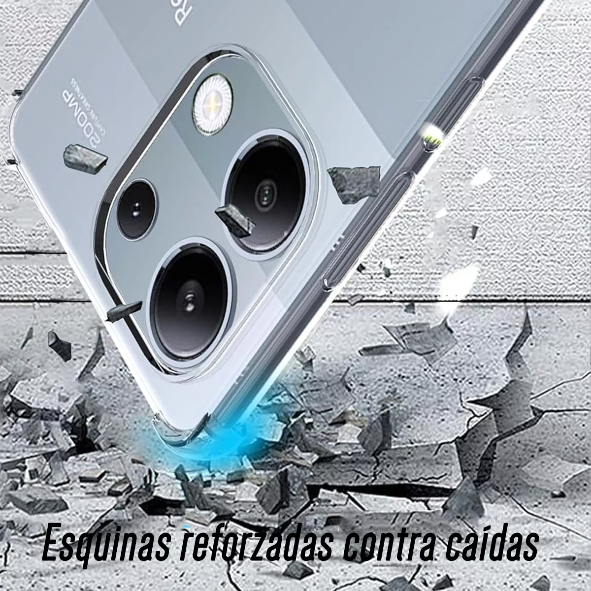 Foto 4 pulgar | Funda Para Xiaomi Redmi Note 13 Pro 4g Hard Shell Reforzada