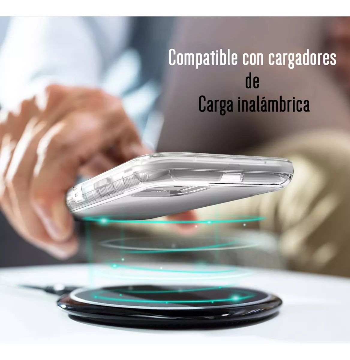 Foto 5 pulgar | Funda Para Galaxy S25 Ultra Hybrid Clear Protector Premium Refrozado