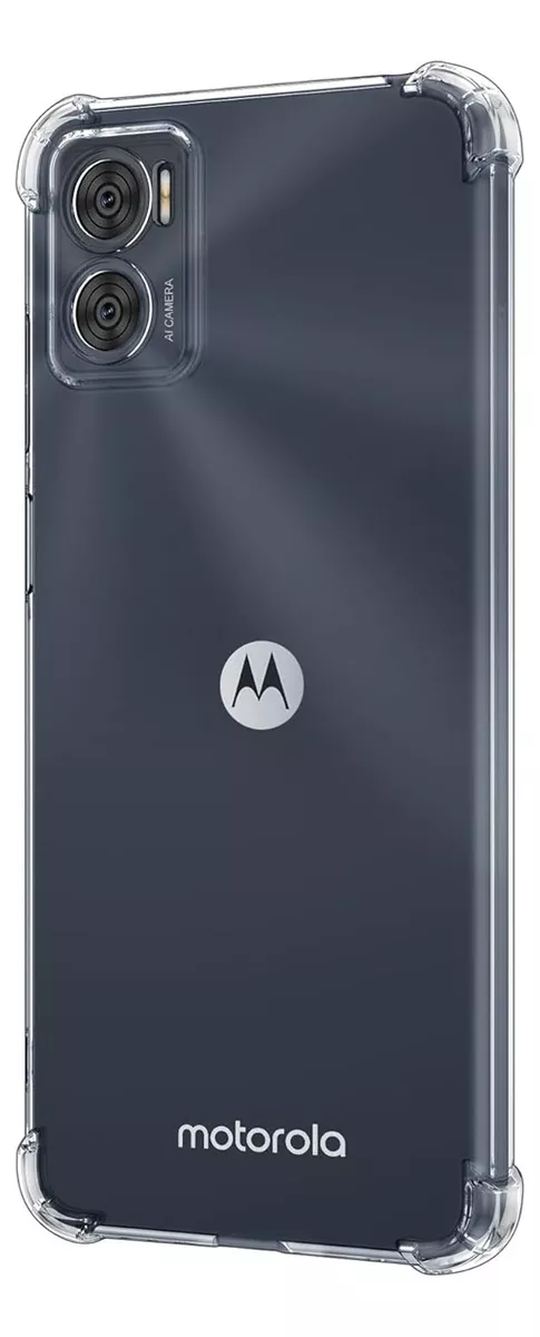 Foto 1 | Funda Para Motorola Moto E22 / E22i Kiosla Hard Shell Ligera Uso Rudo Reforzada Transparente