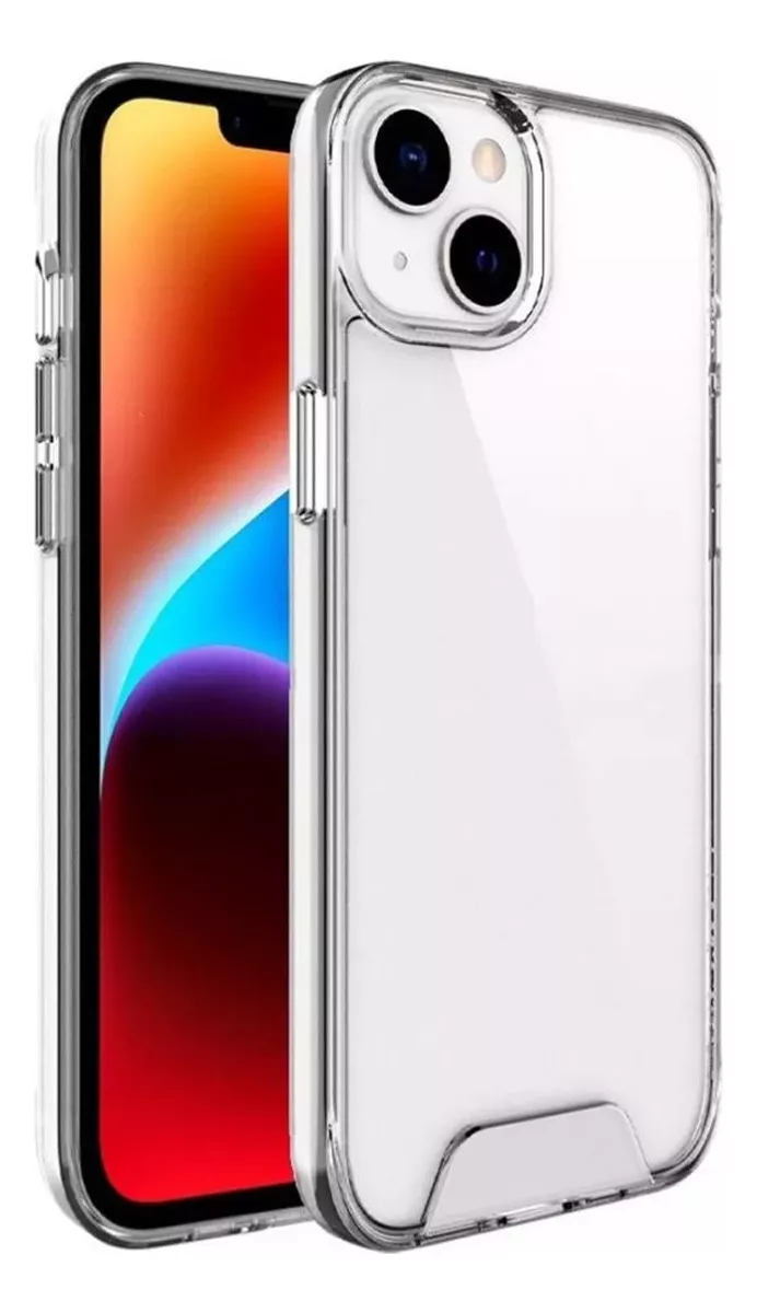 Funda Para Iphone 14 Plus Hybrid Clear Case Rigida Tpu Premium Reforzada