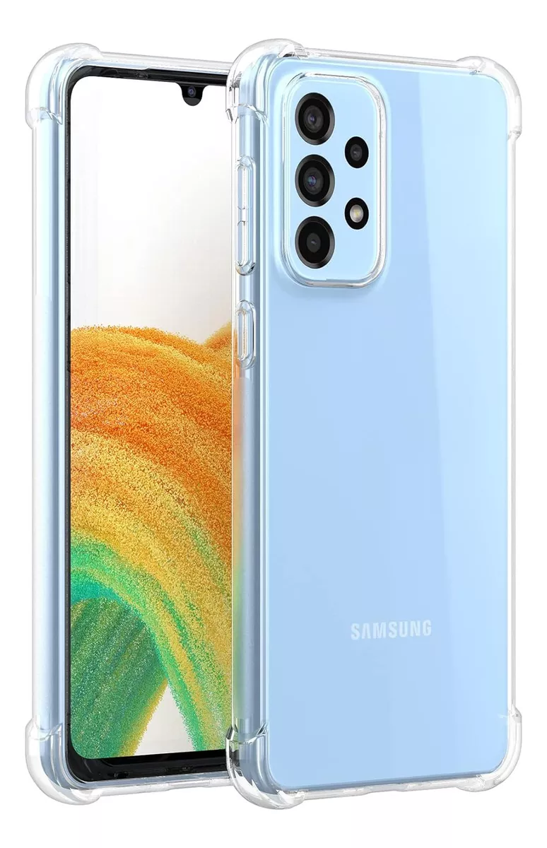 Funda Para Galaxy A52 5g Acrigel Esquina Reforzada Uso Rudo Transparente