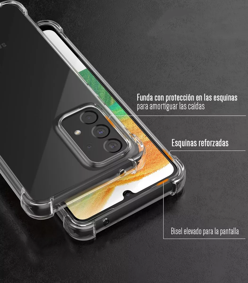 Foto 4 pulgar | Funda Para Galaxy A52 5g Acrigel Esquina Reforzada Uso Rudo Transparente