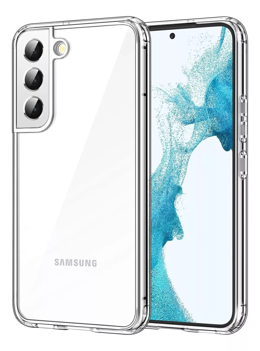 Funda Para Galaxy S22 Plus Hybrid Clear Case Premium Reforzada