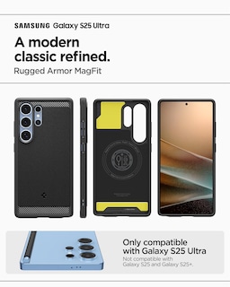 Foto 2 | Funda Spigen Rugged Armor Magfit Para Samsung Galaxy S25 Ultra - Venta Internacional.