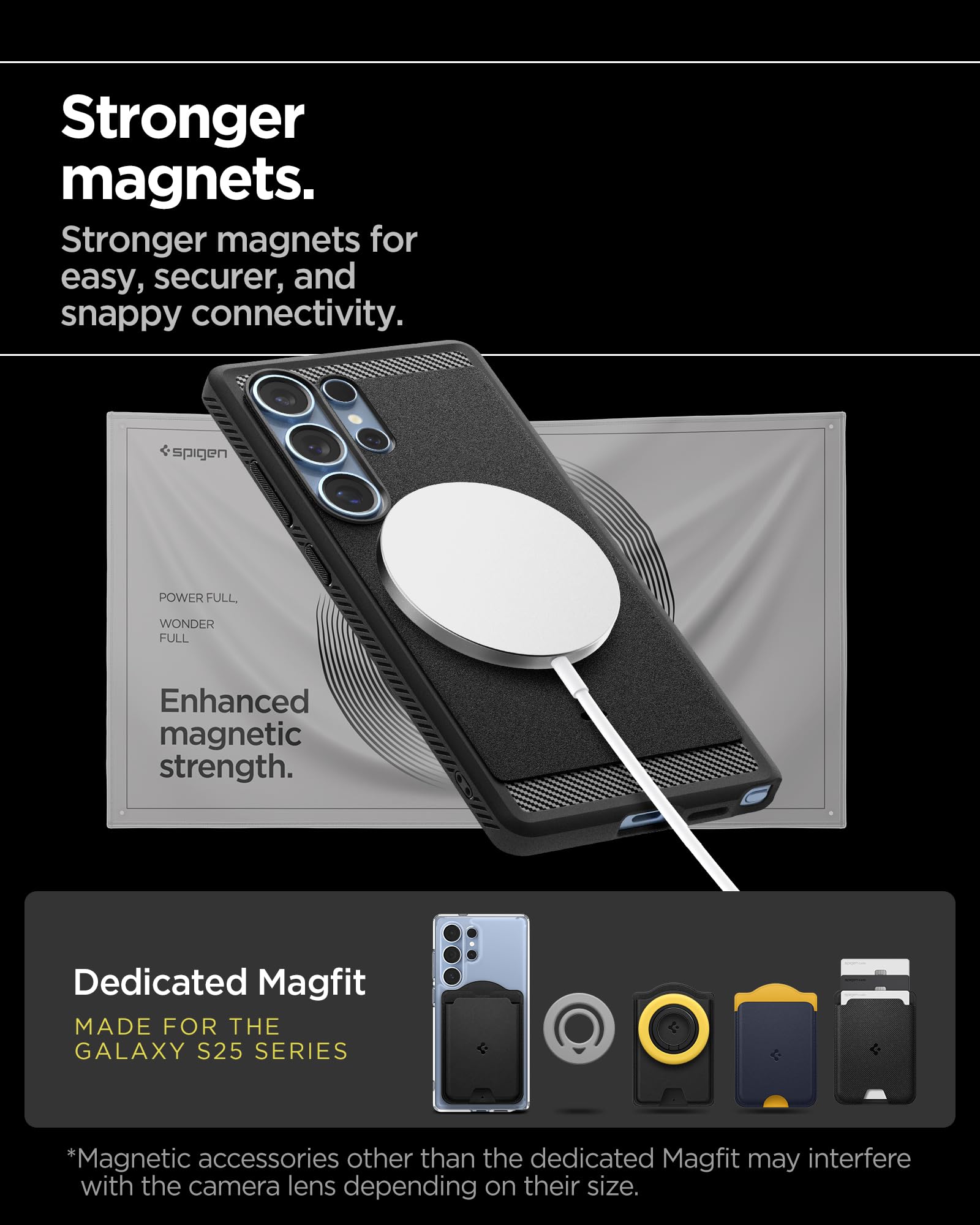 Foto 8 pulgar | Funda Spigen Rugged Armor Magfit Para Samsung Galaxy S25 Ultra - Venta Internacional.