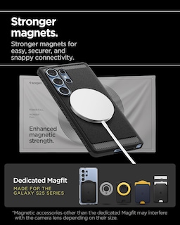 Foto 7 | Funda Spigen Rugged Armor Magfit Para Samsung Galaxy S25 Ultra - Venta Internacional.