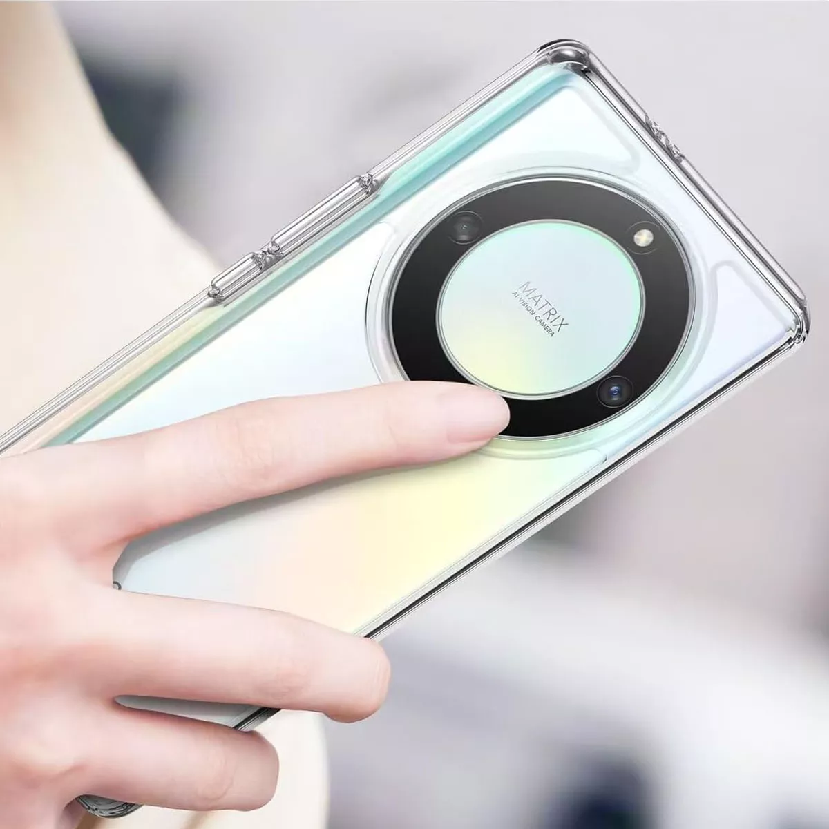 Foto 3 | Funda Kiolsa para Honor X9b/ Honor Magic 6 Lite 5g Hybrid Clear Case Premium