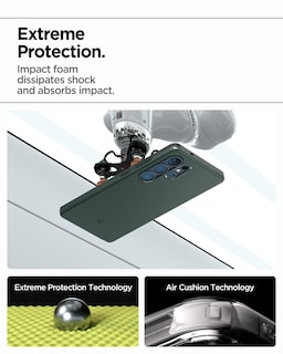 Foto 6 | Funda Spigen Thin Fit Magfit Para Galaxy S25 Ultra, Color Verde Abismo - Venta Internacional.