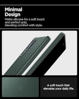 Foto 7 | Funda Spigen Thin Fit Magfit Para Galaxy S25 Ultra, Color Verde Abismo - Venta Internacional.