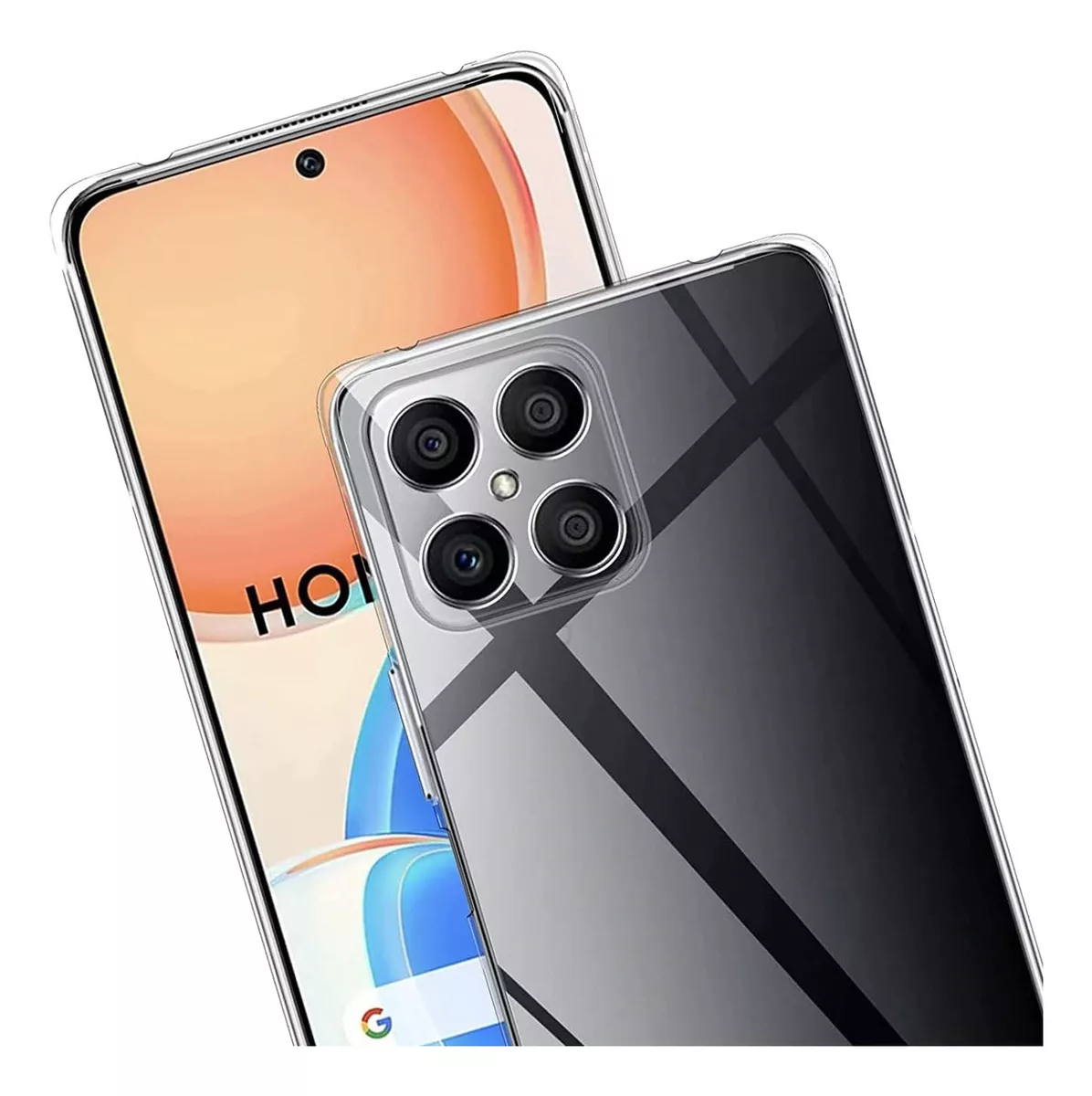 Foto 2 | Funda Kiosla para Honor X8 Hybrid Clear Case Premium Tpu Reforzado