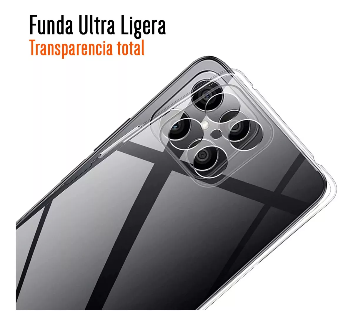 Foto 4 pulgar | Funda Kiosla para Honor X8 Hybrid Clear Case Premium Tpu Reforzado