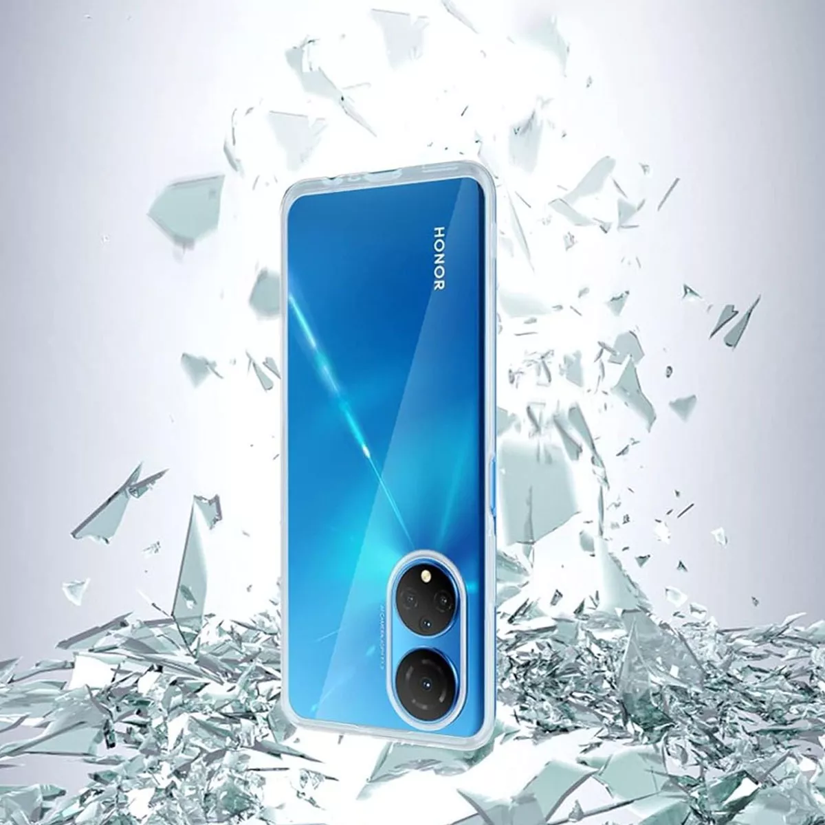Foto 4 pulgar | Funda Kiosla para Honor X7 Hybrid Clear Case Premium Reforzada