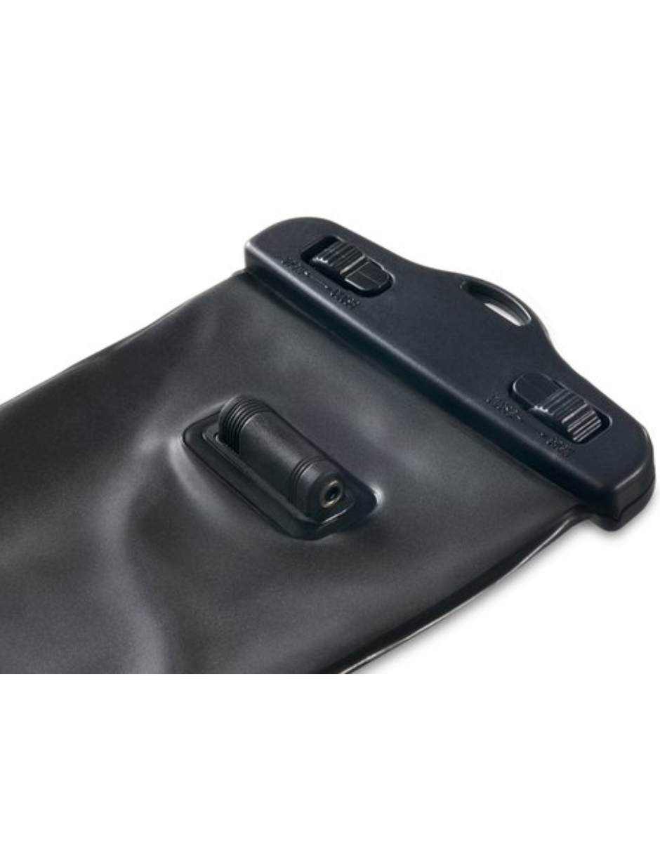 Foto 4 pulgar | Funda Impermeable Universal Para Celular C7183 Iwave Color Negro