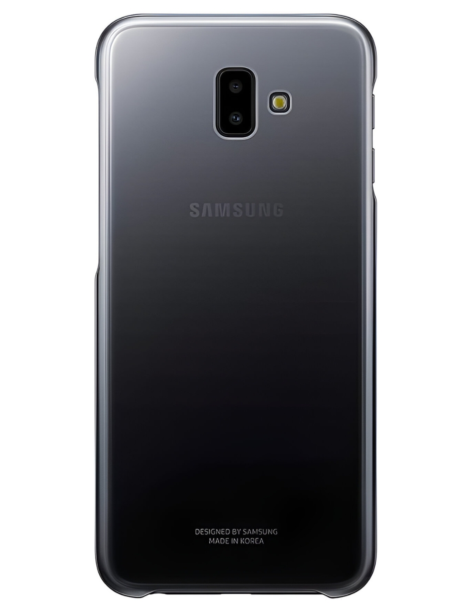 Foto 2 pulgar | Funda Para Celular Samsung J6 Plus Samsung Color Negro Degradado