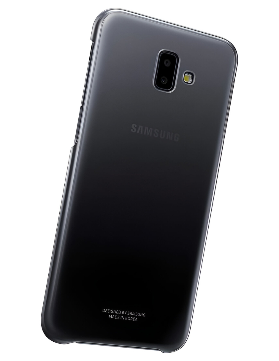Foto 4 pulgar | Funda Para Celular Samsung J6 Plus Samsung Color Negro Degradado