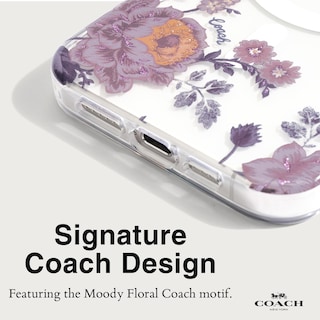 Foto 4 | Funda De Teléfono Coach Moody Floral Para Iphone 15 Pro Max - Venta Internacional.