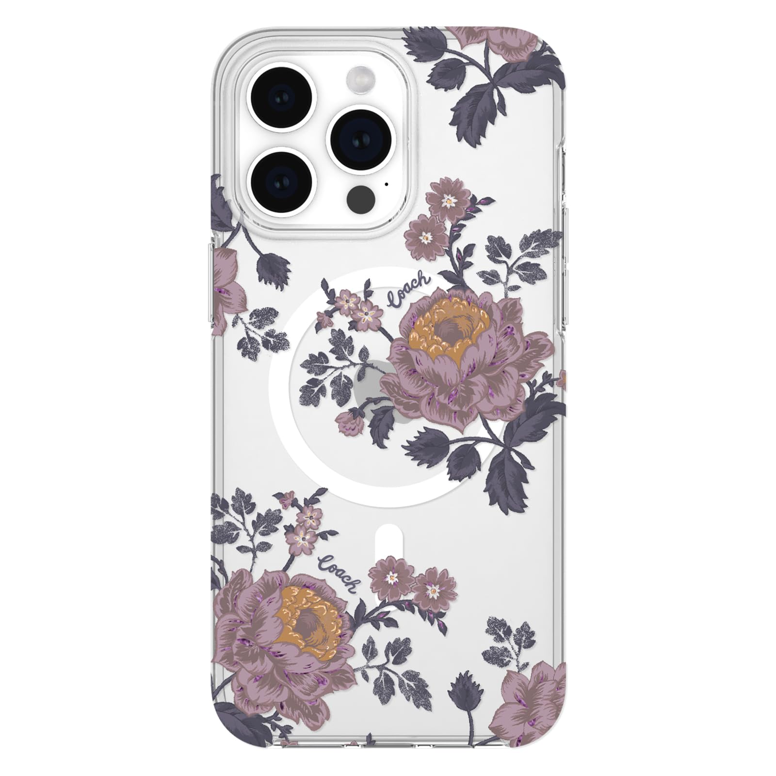 Foto 7 pulgar | Funda De Teléfono Coach Moody Floral Para Iphone 15 Pro Max - Venta Internacional.