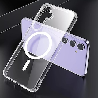 Foto 3 | Funda Para Galaxy S25 Plus Magnetic Clear Kiosla Tpu Premium