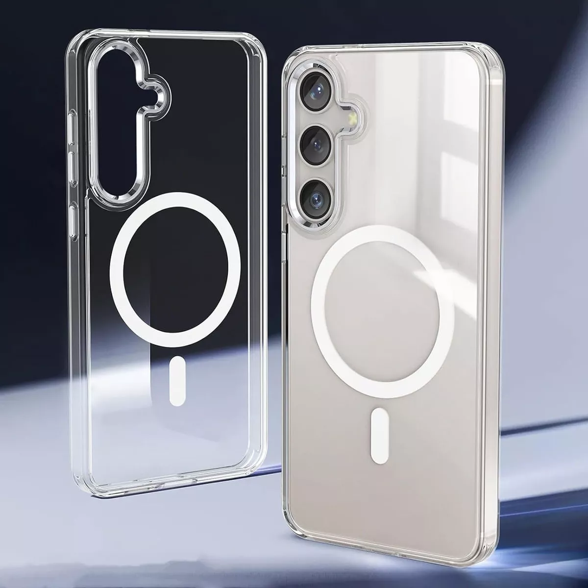 Foto 5 pulgar | Funda Para Galaxy S25 Plus Magnetic Clear Kiosla Tpu Premium