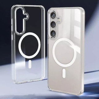 Foto 4 | Funda Para Galaxy S25 Plus Magnetic Clear Kiosla Tpu Premium