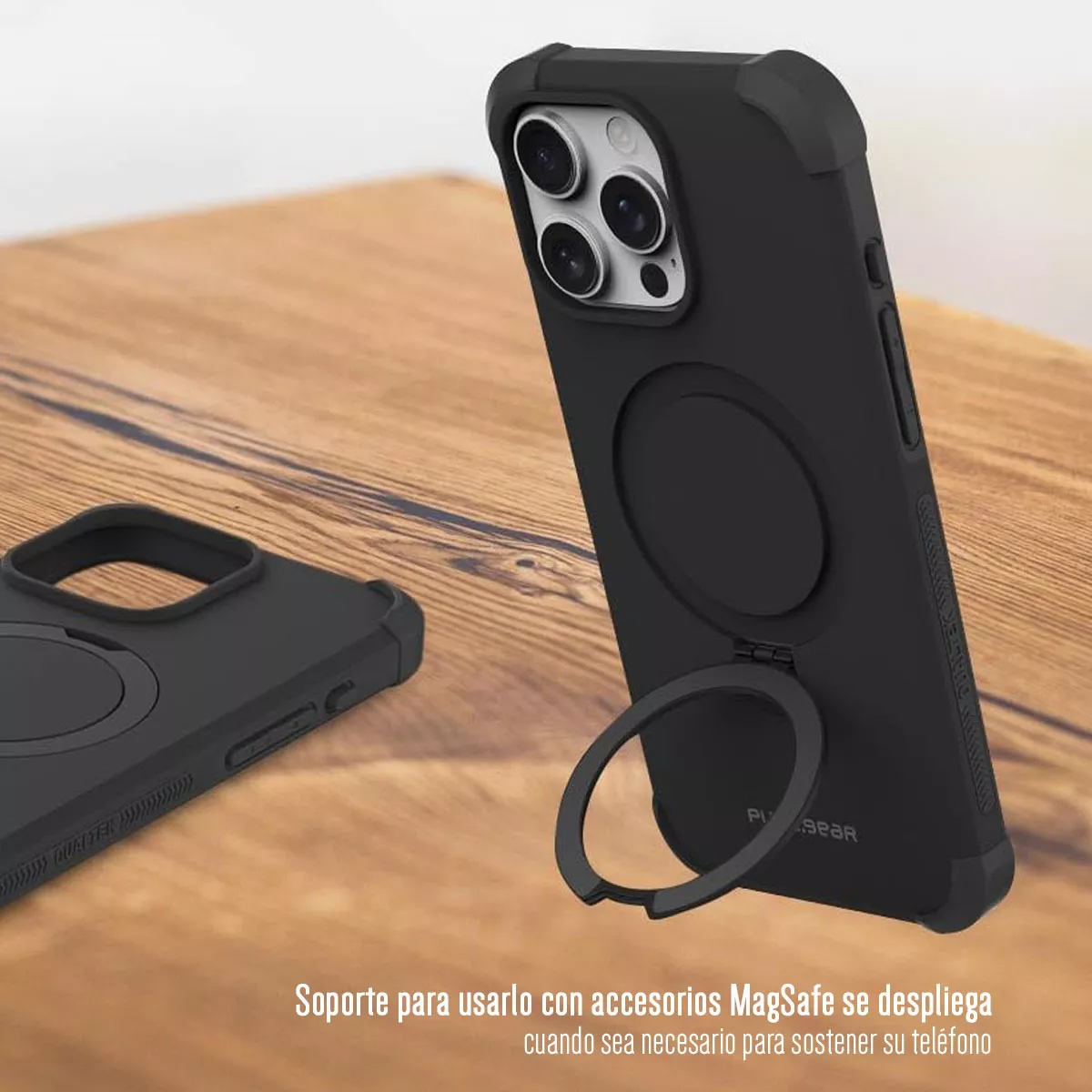 Foto 4 pulgar | Funda Para Iphone 15 Pro Puregear Dualtek Kik Tpu Uso Rudo Certificada