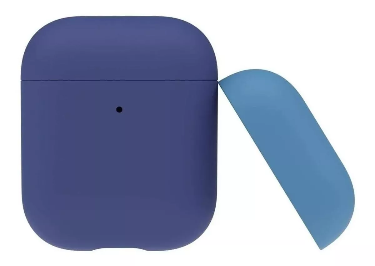 Funda de Silicona con Doble Tapa para AirPods