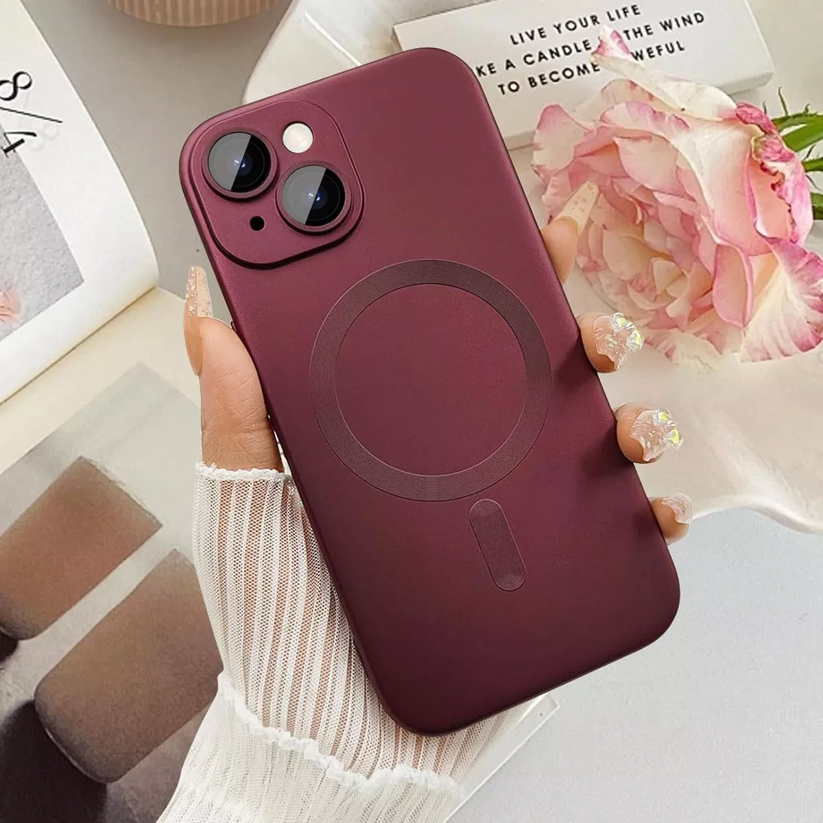 Foto 2 | Funda Para Iphone 15 Normal Soft Shell Magnetic Tpu Flexible